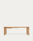 Tavolo allungabile Jondal in legno massiccio e impiallacciatura in rovere 240 (320) cm