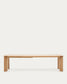 Tavolo allungabile Jondal in legno massiccio e impiallacciatura in rovere 240 (320) cm