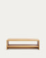 Tavolino Abilen impiallacciato rovere 120 x 60 cm