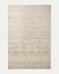 Tappeto Lenuo in lana e cotone jacquard écru 200 x 300 cm