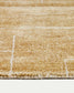 Tappeto Eloda in lana e viscosa senape 160 x 230 cm
