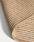 Tappeto Derule in iuta e lana beige 200 x 300 cm
