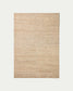 Tappeto Derule in iuta e lana beige 230 x 160 cm