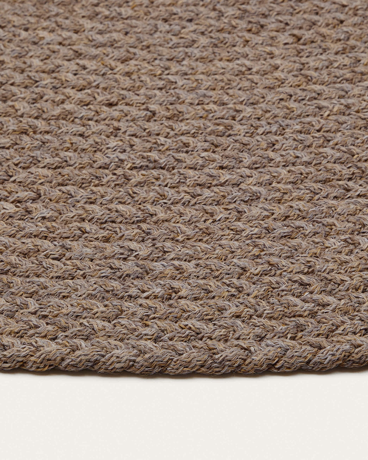 Tappeto Despas in fibre sintetiche beige Ø150 cm