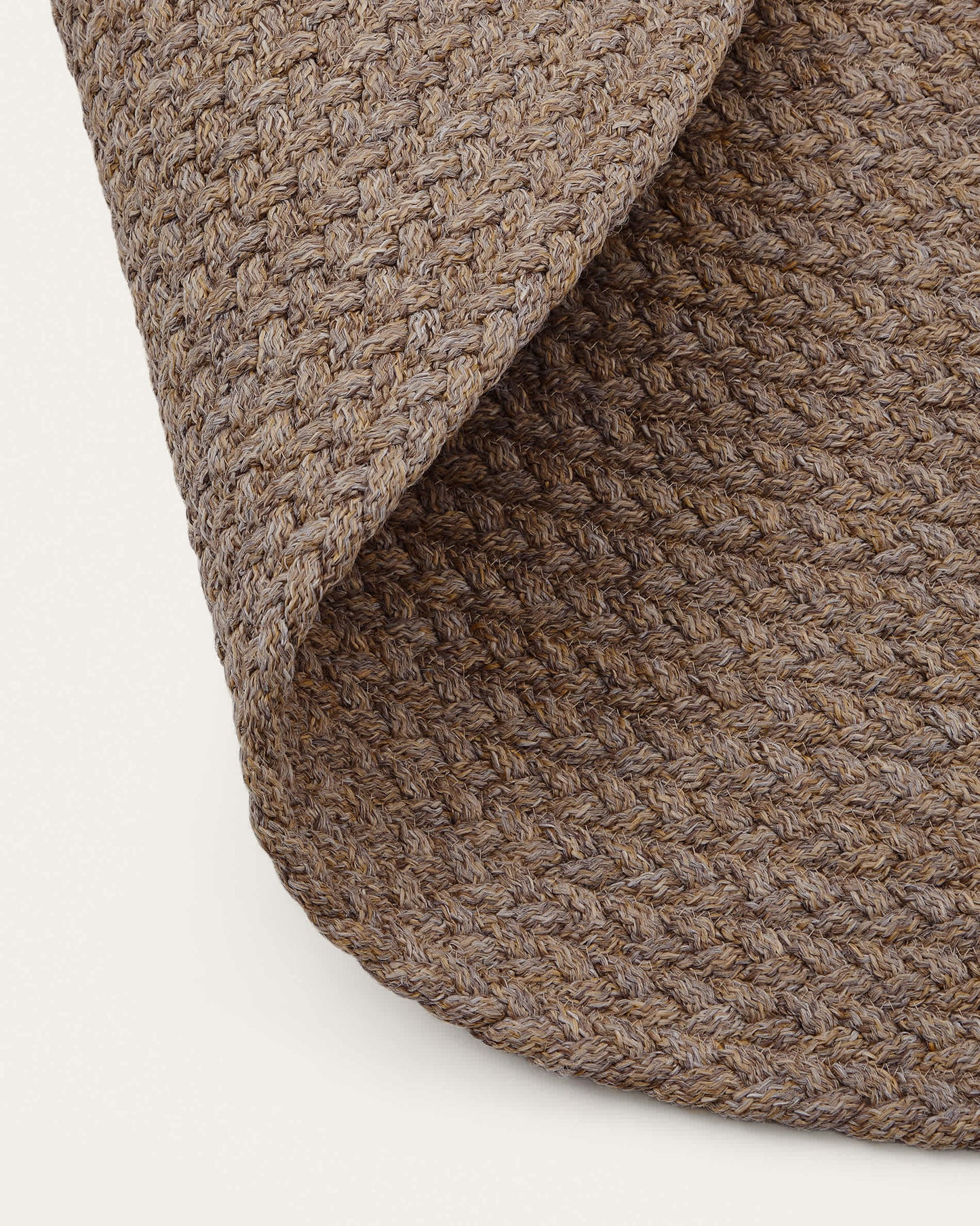 Tappeto Despas in fibre sintetiche beige Ø150 cm