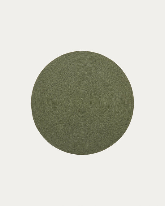 Tappeto Despas in fibre sintetiche verde Ø 150 cm
