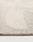 Tappeto Norela in misto lana jacquard grigio 300 x 200 cm