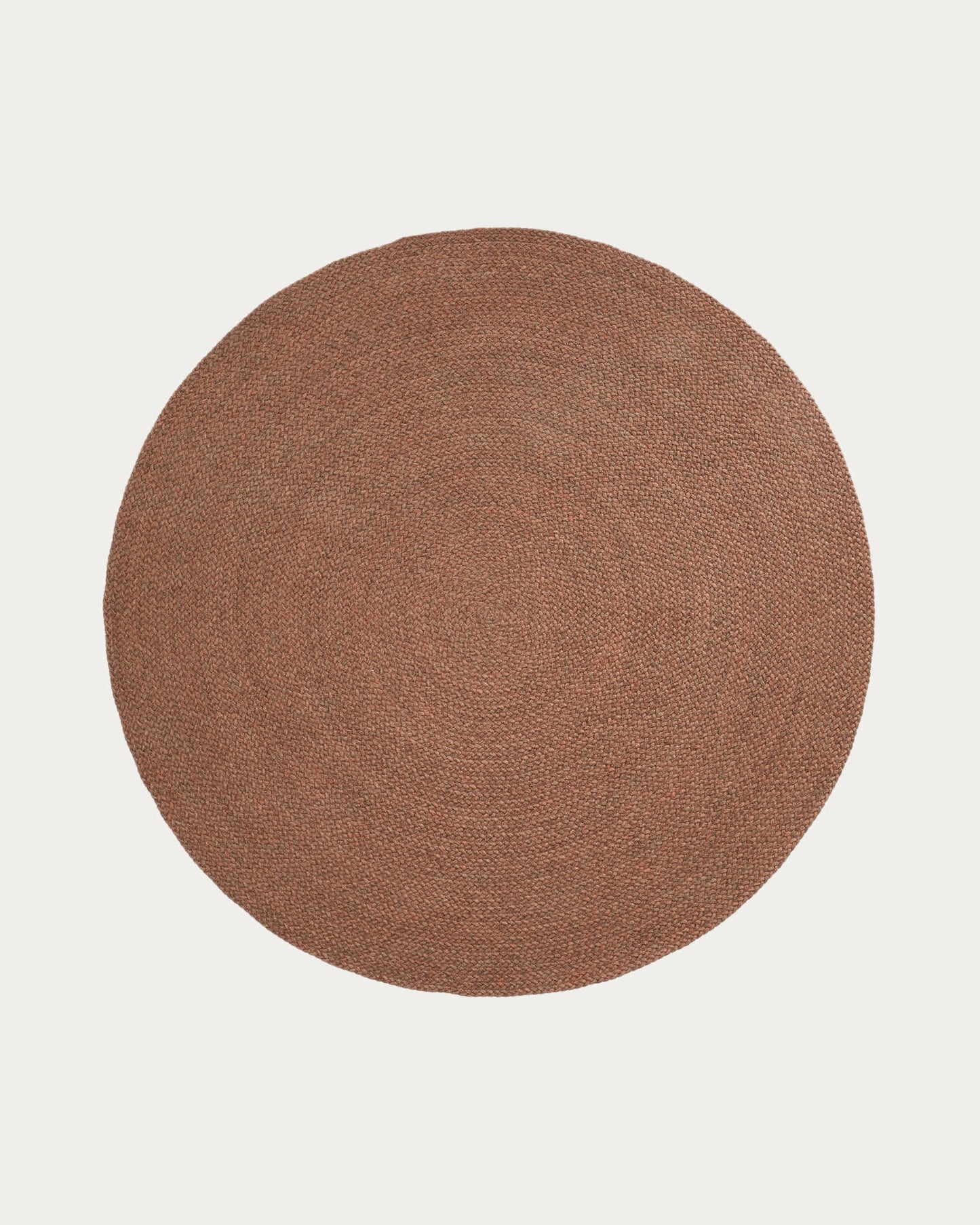 Tappeto Despas in fibre sintetiche terracotta Ø 200 cm
