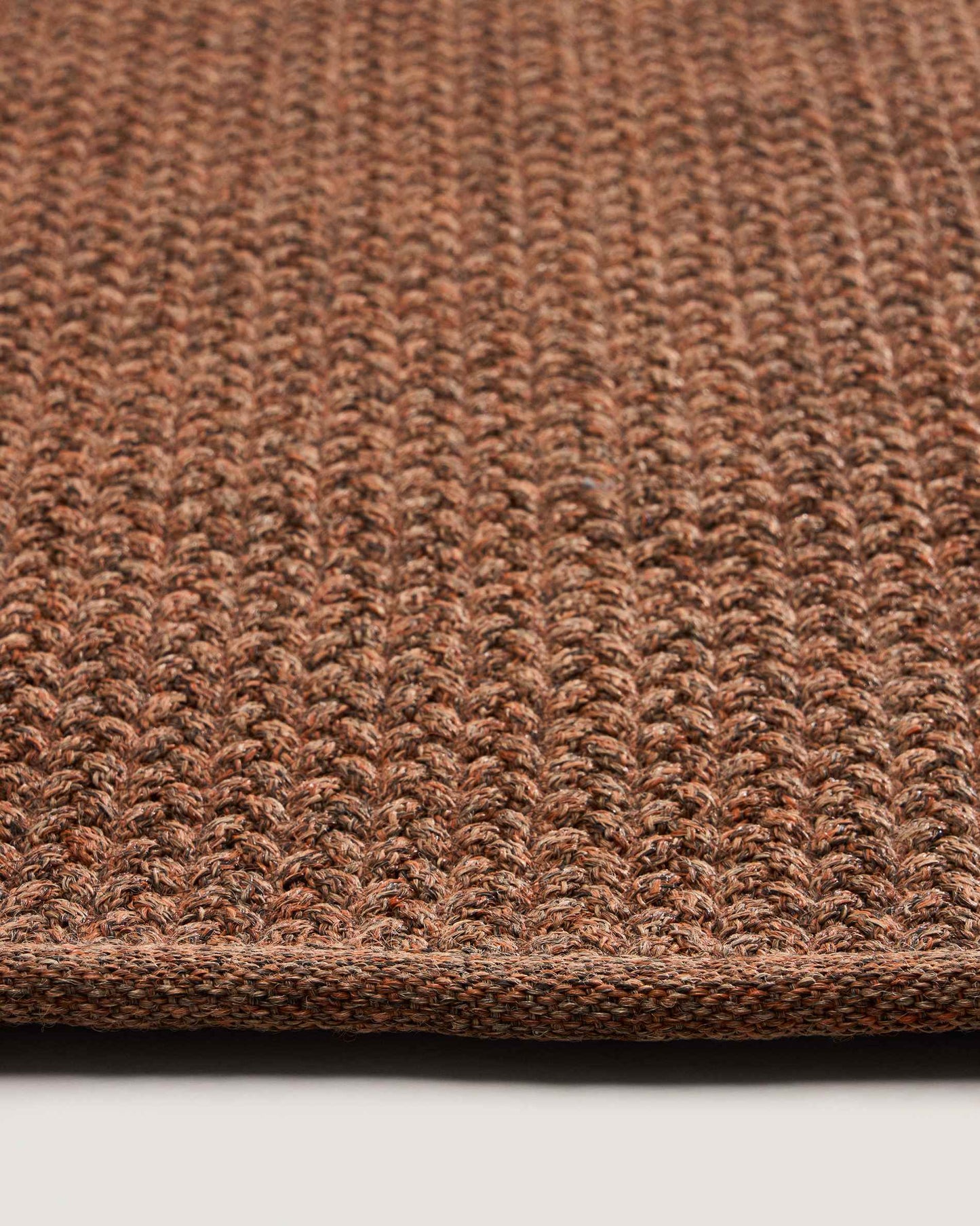 Tappeto Despas in fibre sintetiche terracotta 160 x 230 cm