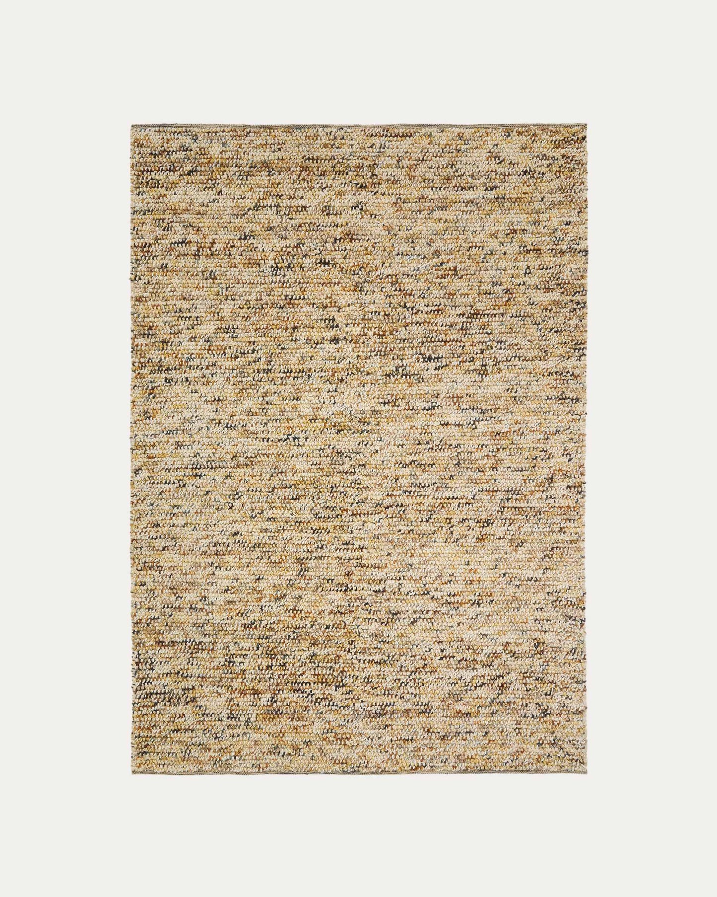 Tappeto Elanis in lana bouclé multicolore 160 x 230 cm