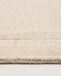 Tappeto Dalena in lana jacquard a righe beige 230 x 160 cm