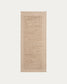 Passatoia Marely in lana beige 200 x 80 cm