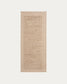 Passatoia Marely in lana beige 200 x 80 cm