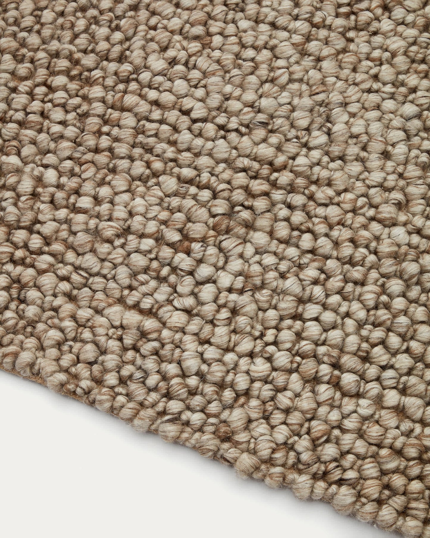 Tappeto Lubrin in lana grigio 200 x 300 cm