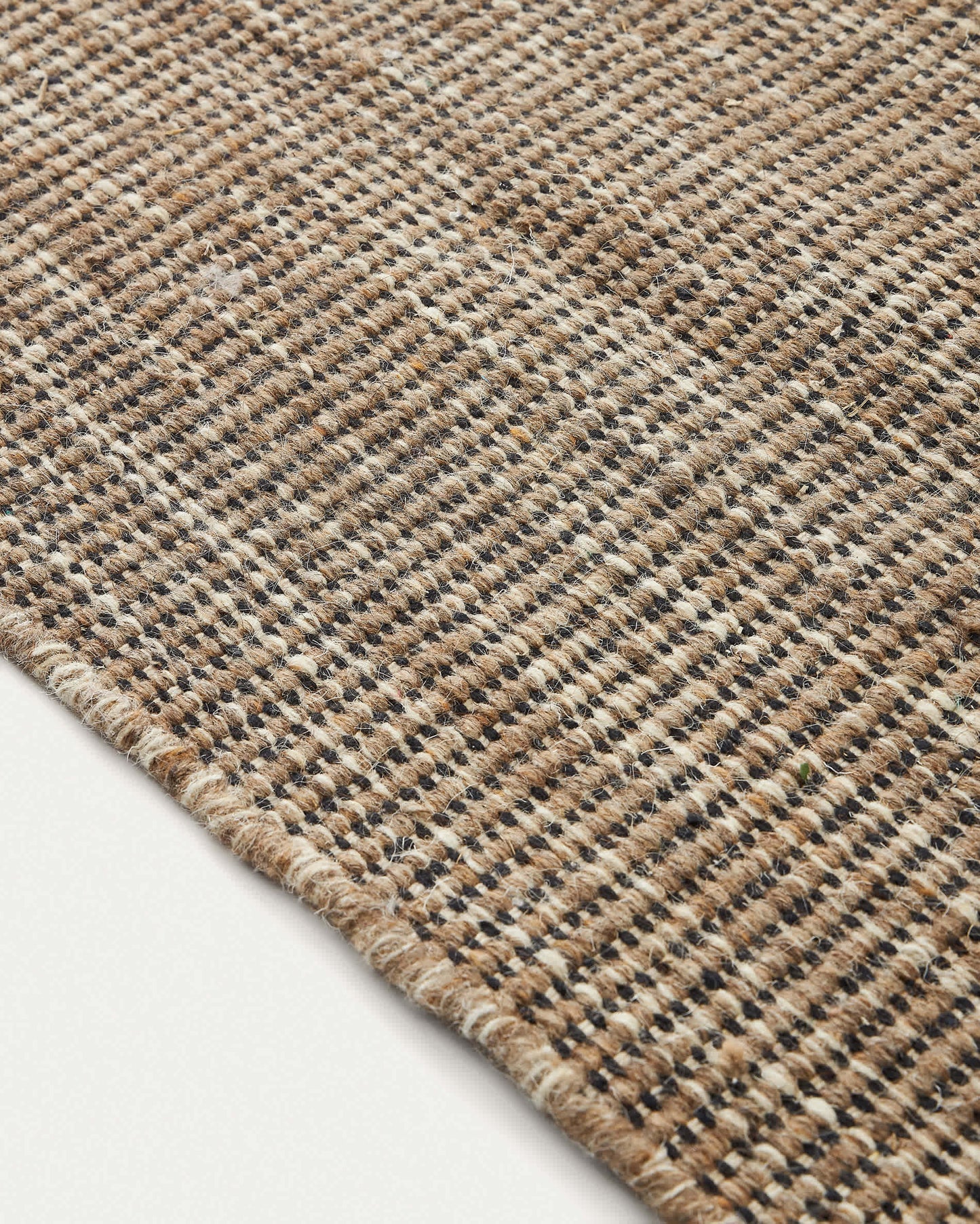 Tappeto Malenka in lana marrone 200 x 300 cm