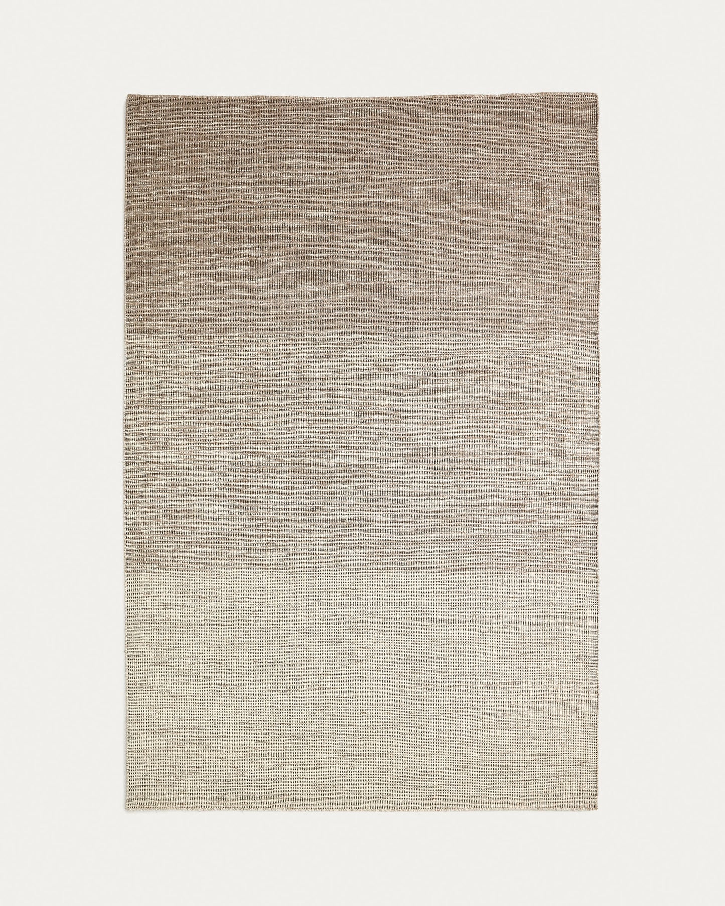 Tappeto Malenka in lana marrone 200 x 300 cm