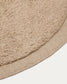Tappeto rotondo Marely di lana beige Ø 200 cm
