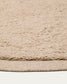 Tappeto rotondo Marely di lana beige Ø 200 cm