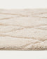 Tappeto Nyana da bagno di cotone bianco 50 x 70 cm
