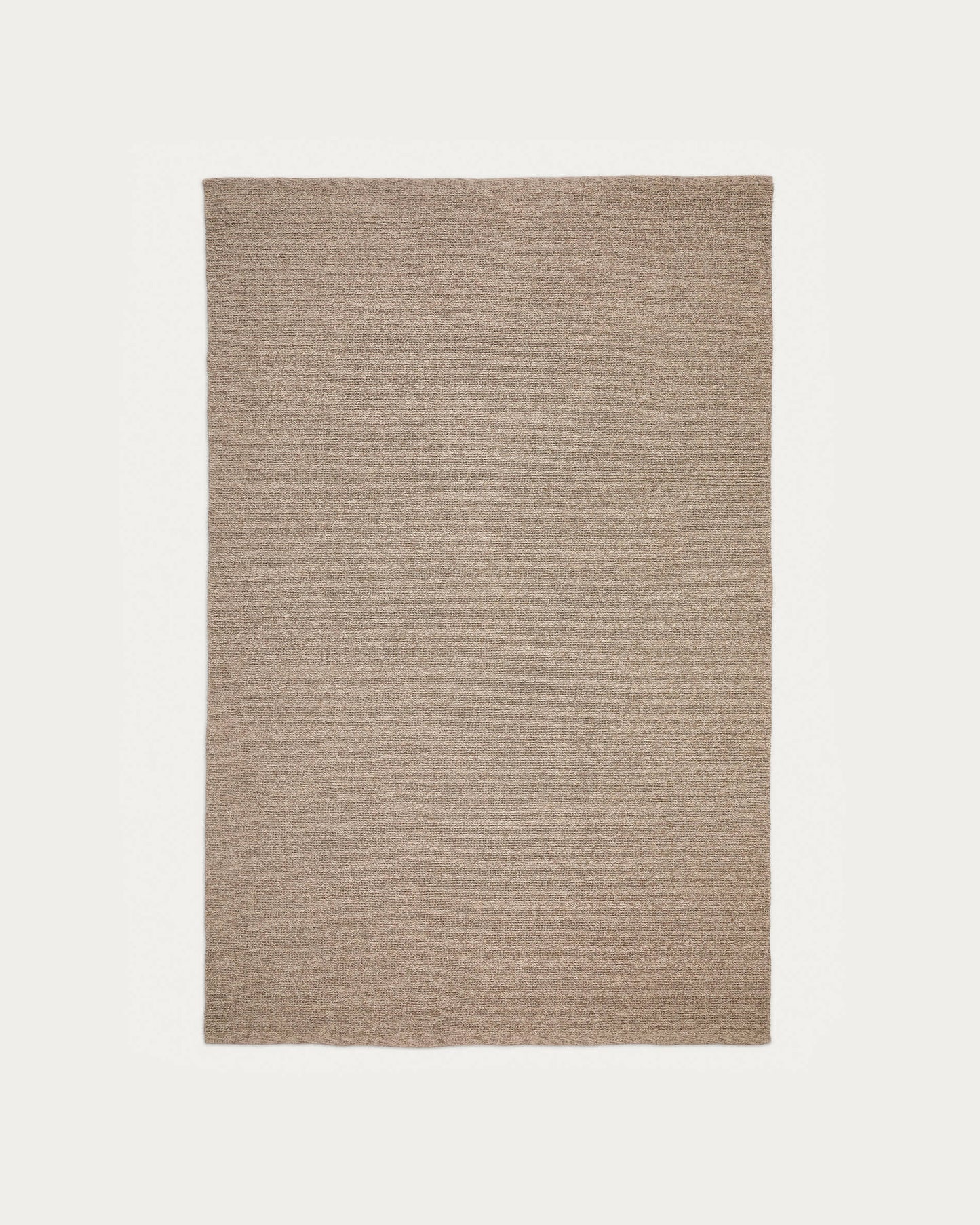 Tappeto Galinda di fibre sintetiche color taupe 160 x 230 cm