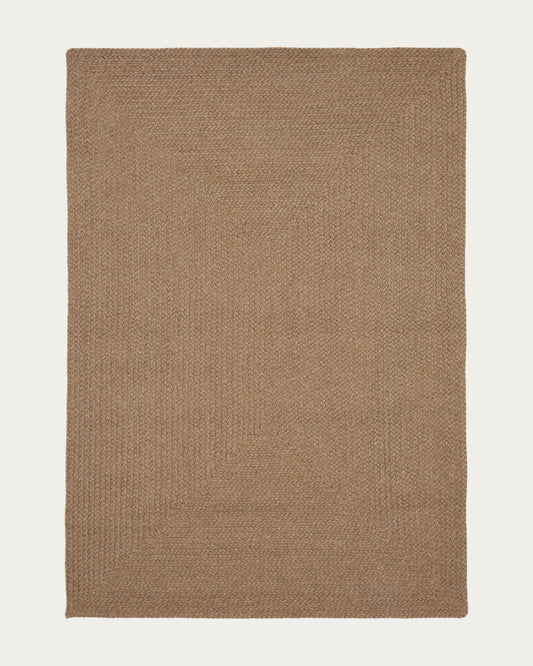 Tappeto Despas di fibre sintetiche beige 200 x 300 cm