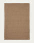 Tappeto Despas di fibre sintetiche beige 200 x 300 cm