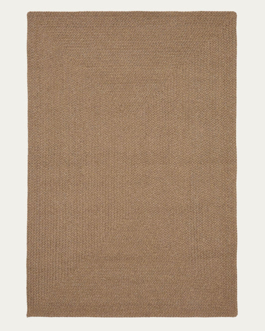 Tappeto Despas di fibre sintetiche beige 300 x 400 cm