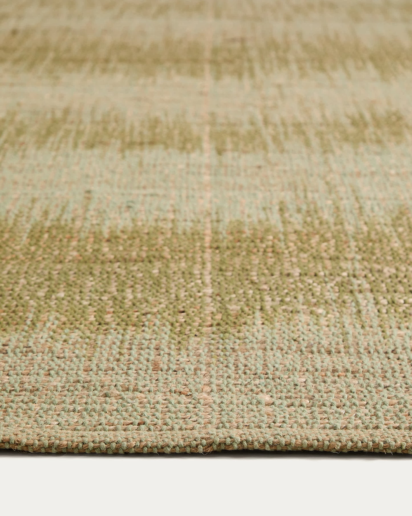 Tappeto Lirmo in iuta verde 200 x 300 cm