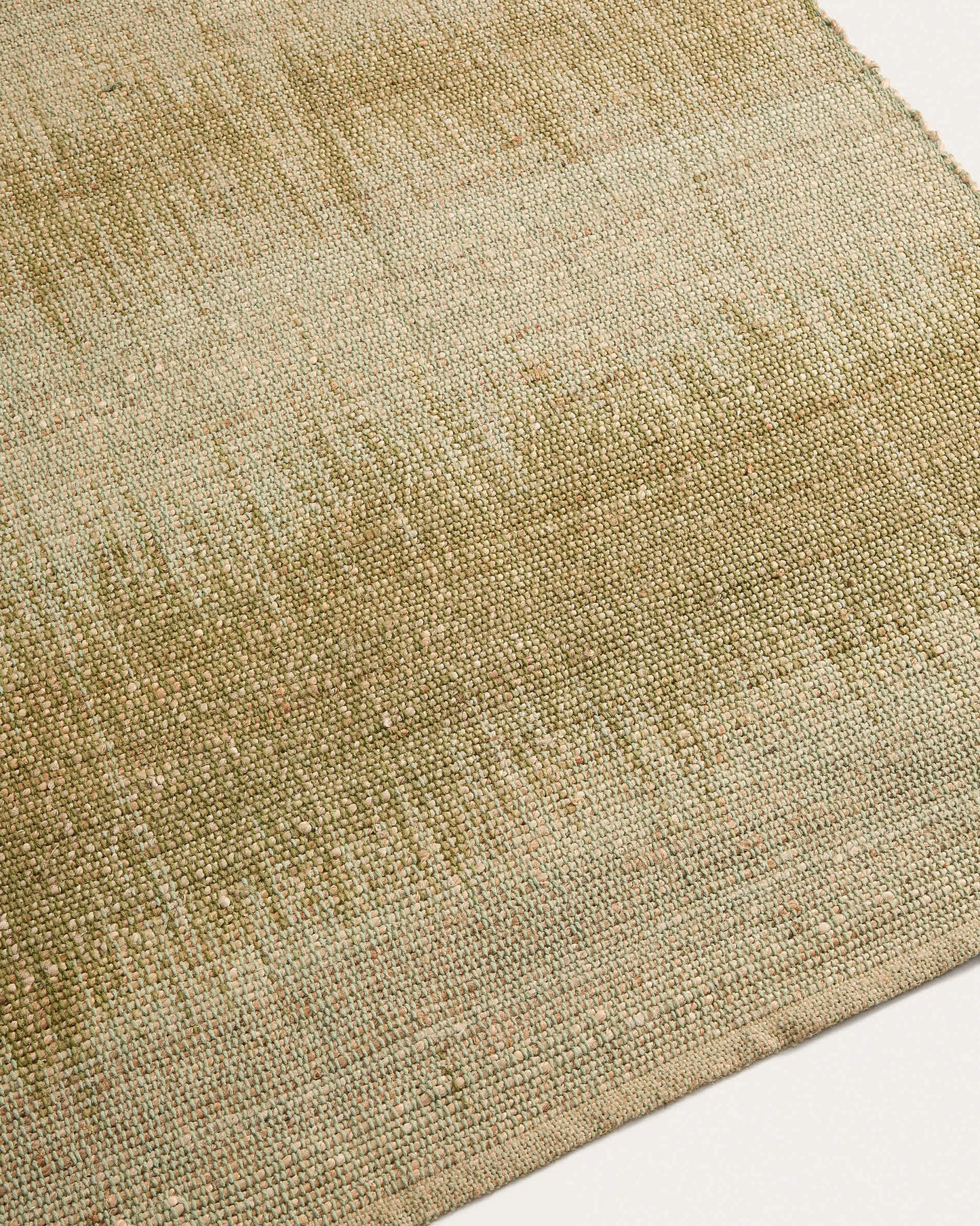 Tappeto Lirmo in iuta verde 160 x 230 cm
