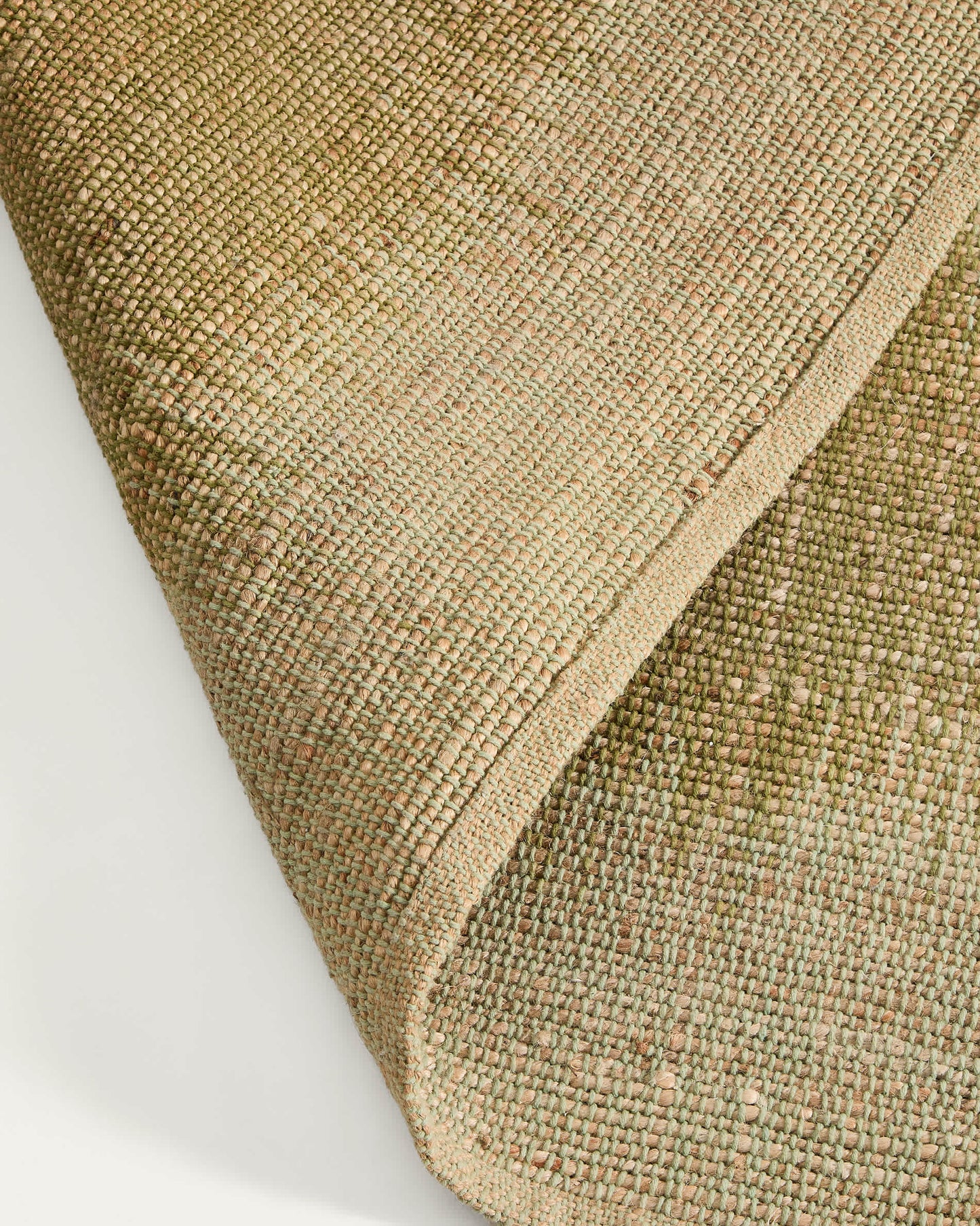 Tappeto Lirmo in iuta verde 160 x 230 cm