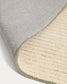 Tappeto Bralen in lana jacquard verde e beige 200 x 300 cm