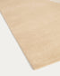 Tappeto Ivena in lana beige 200 x 300 cm
