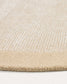 Tappeto Ivena in lana e viscosa beige 160 x 230 cm