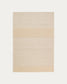 Tappeto Esola in lana beige 160 x 230 cm