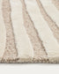 Tappeto Colire in lana e viscosa beige 160 X 230 cm
