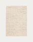 Tappeto Loram in effetto pelo beige 160 x 230 cm