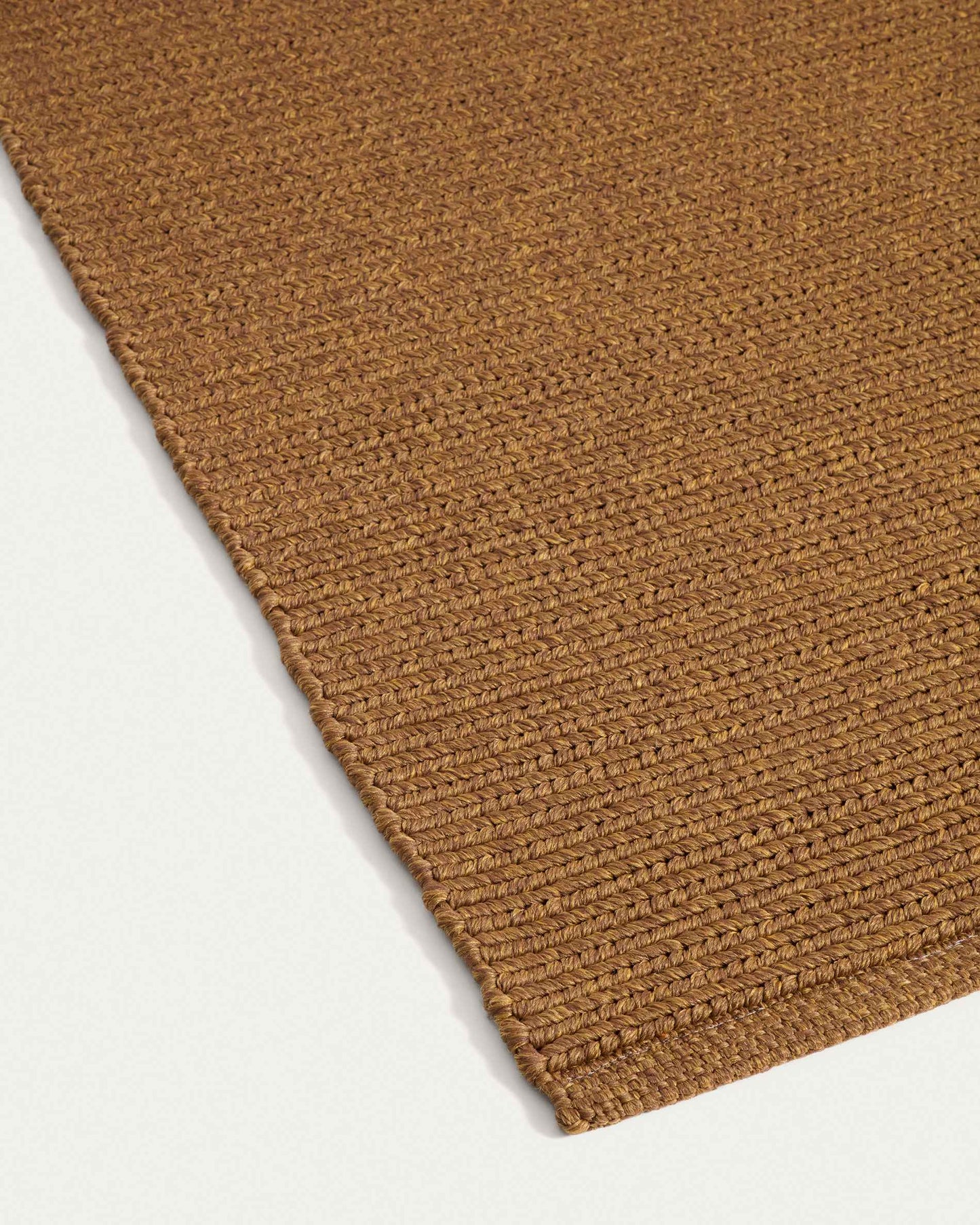 Tappeto Turiane di fibre sintetiche marrone 160 x 230 cm