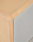 Mobile TV Anielle 2 ante in legno massello e impiallacciato frassino 180 x 41 cm