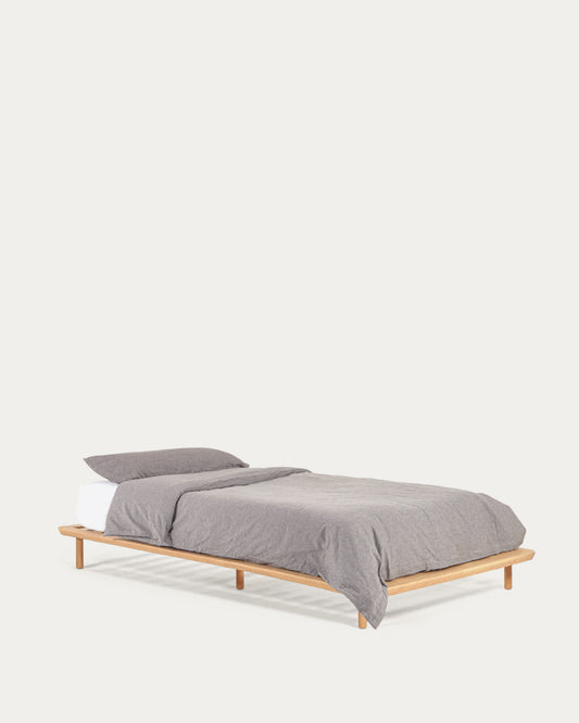 Letto singolo Anielle in massello di frassino