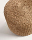 Pouf rotondo Someina in fibre naturali Ø 40 cm