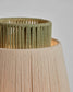 Lampada da terra Yuvia in cotone finitura beige e blu