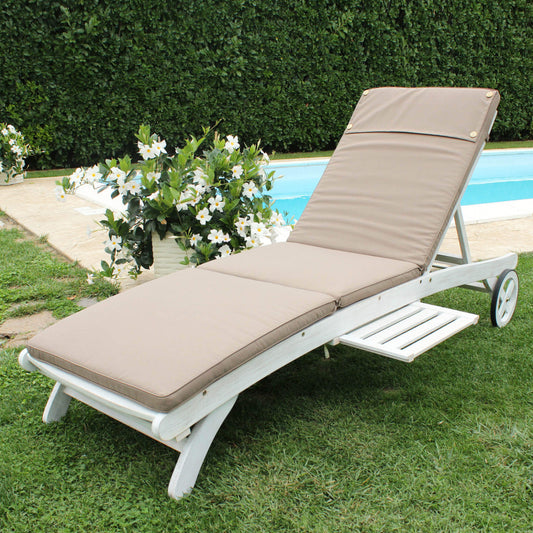 Cuscino Real lettino tortora