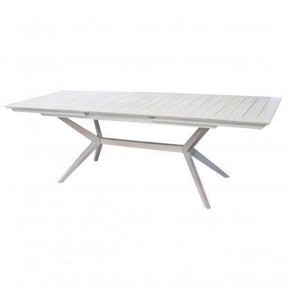 TAVOLO BALI 150/200 X 90 BIANCO